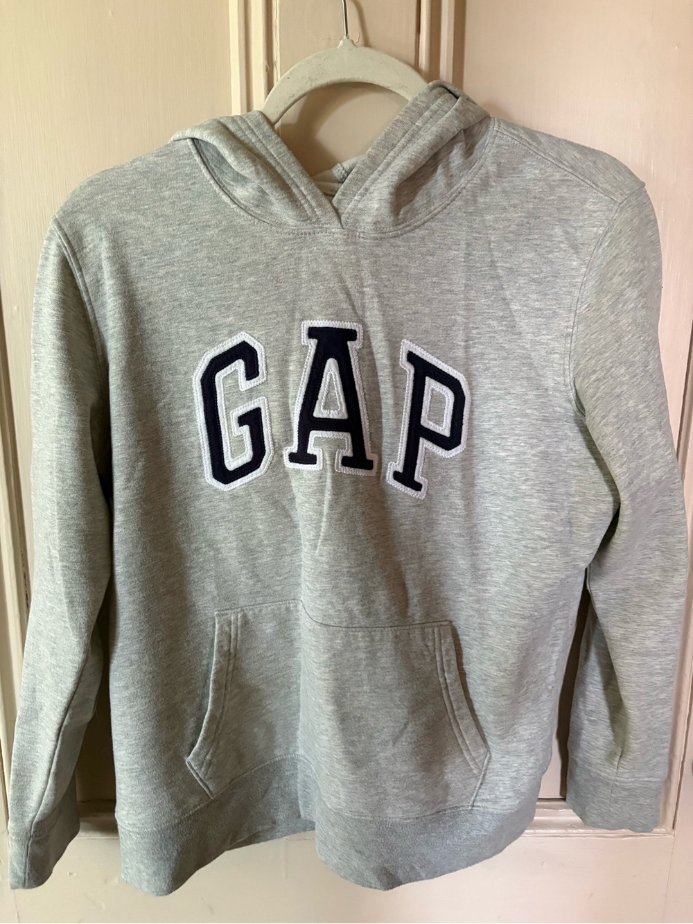 GAP Womens Gray Hooded Sweater Pullover